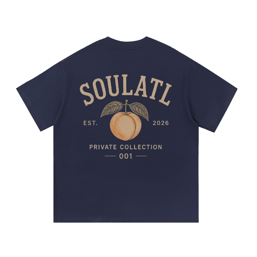 soulATL "peach" graphic tee