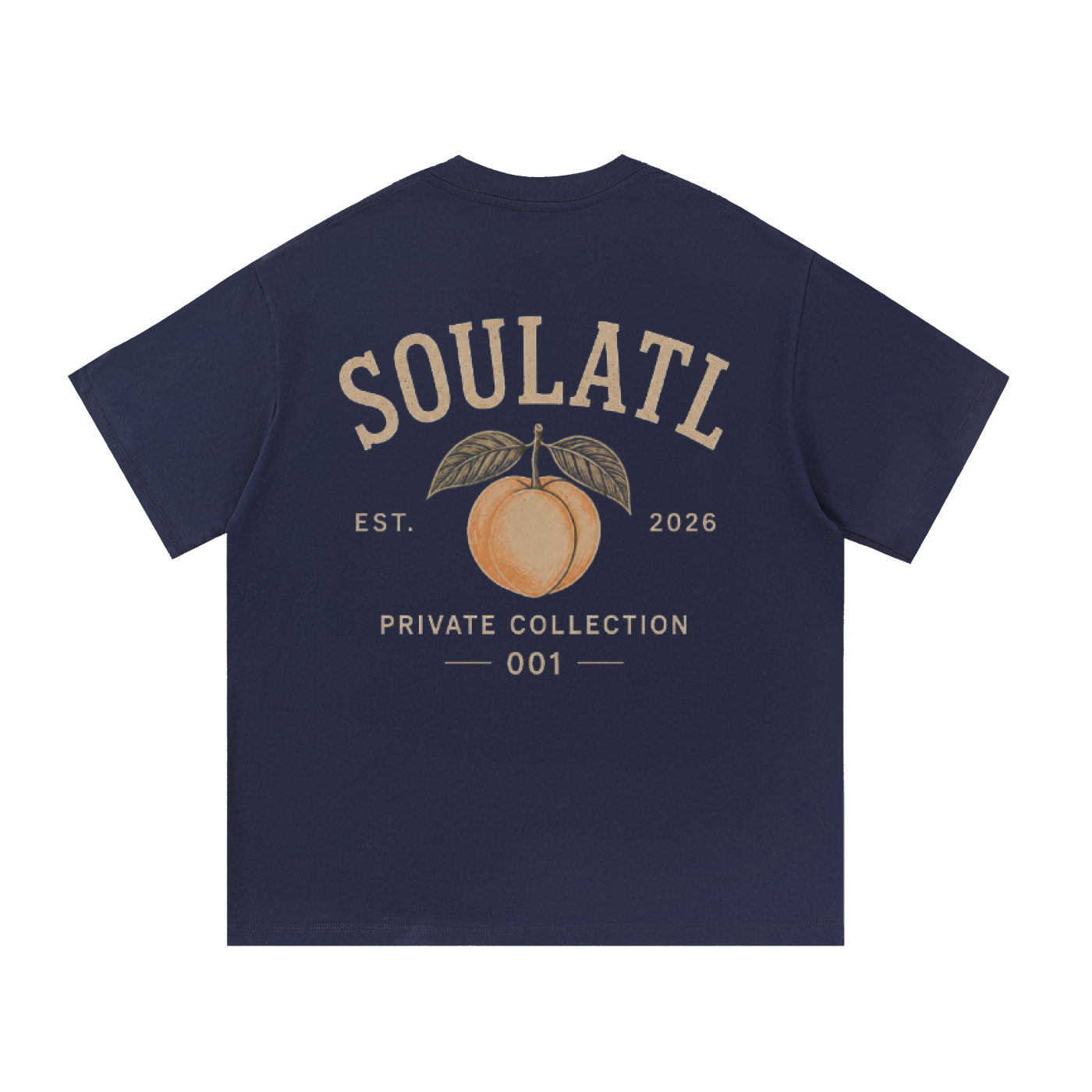 soulATL "peach" graphic tee