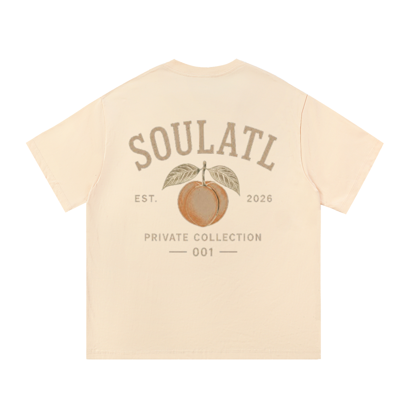 soulATL "peach" graphic tee