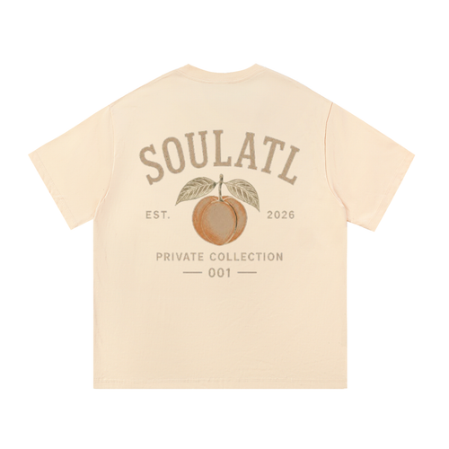 soulATL "peach" graphic tee