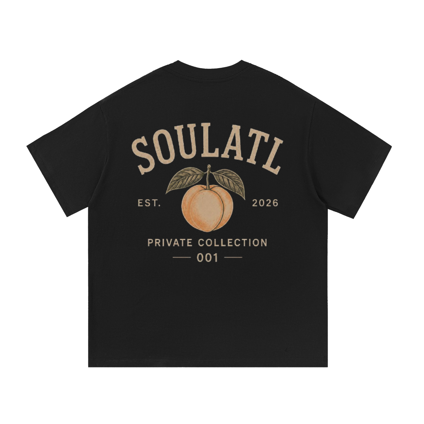 soulATL "peach" graphic tee