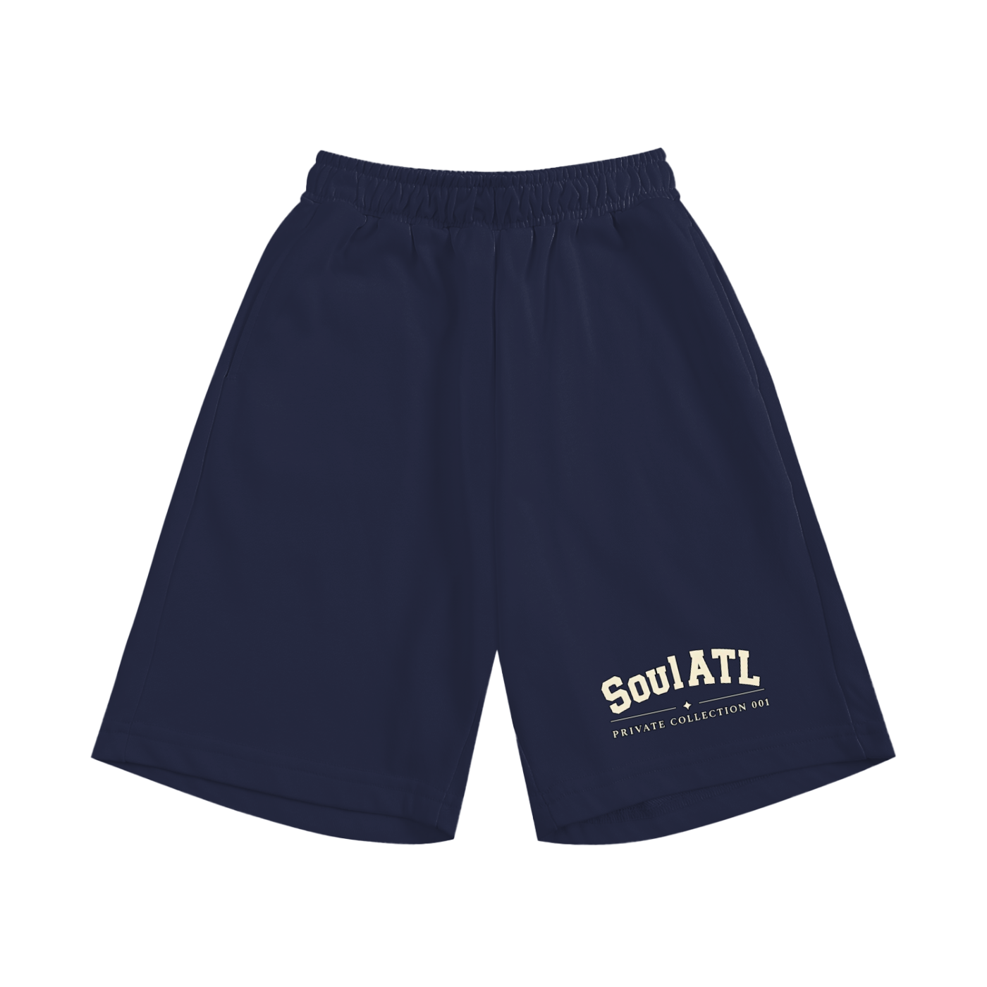 Kids SoulATL baggy cotton shorts