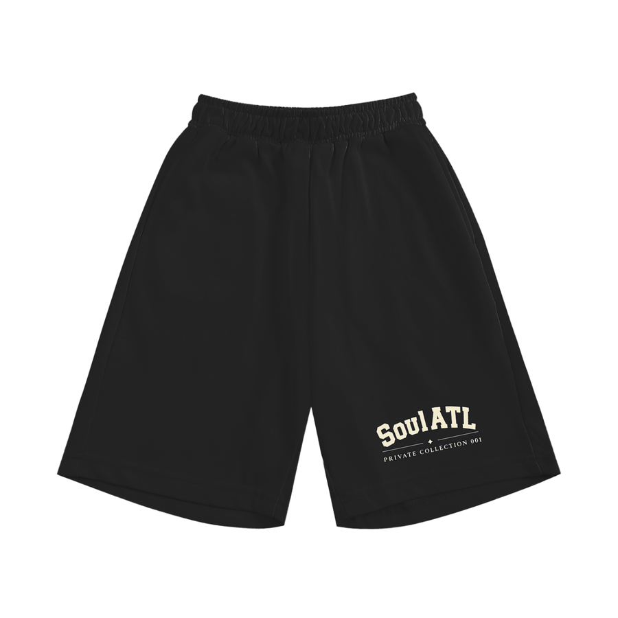 Kids SoulATL baggy cotton shorts